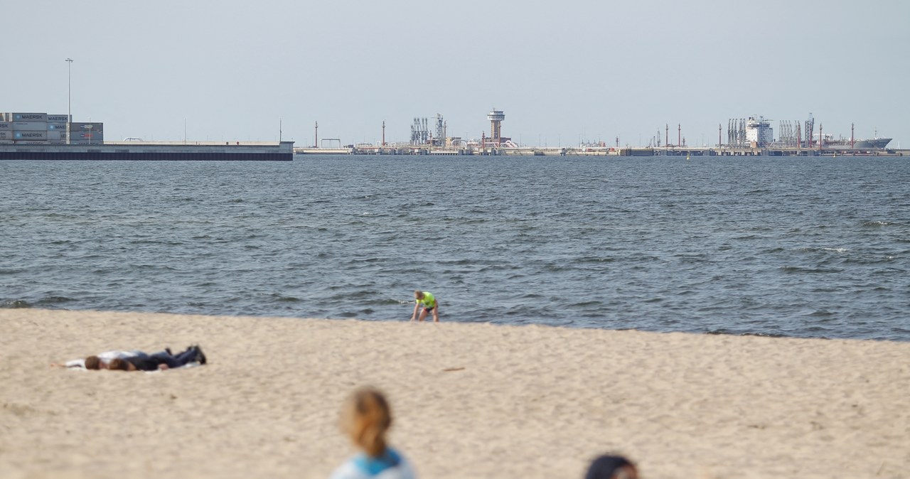 Powierzchnia Polski powiększy się o 36,5 ha. Wszystko za sprawą rozbudowy terminalu Baltic Hub w Gdańsku /JAAP ARRIENS / NurPhoto / NurPhoto via AFP /AFP