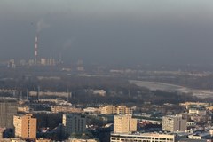 Powietrze, które widać... W niedzielę Warszawę przykrył potężny smog