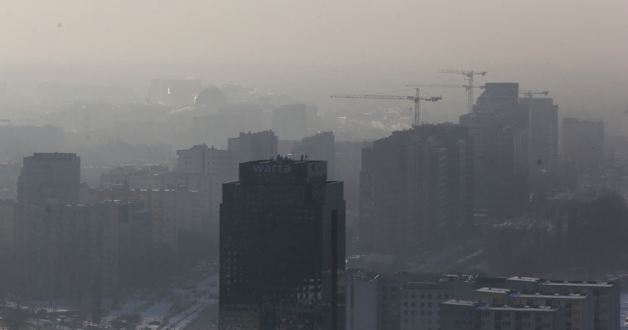 Powietrze, które widać... Warszawa pod smogiem