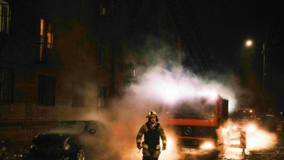 Powietrzny atak na Charków. Rosja uderza nocą