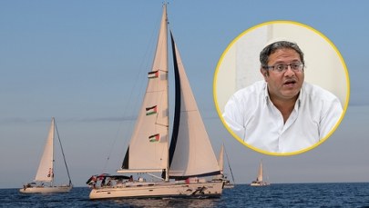 ​"Powinni trafić do więzienia". Izraelski minister o uczestnikach misji do Strefy Gazy
