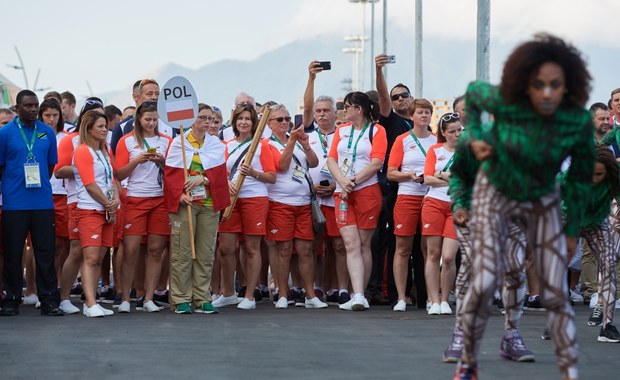 Powitanie reprezentacji Polski w wiosce olimpijskiej w Rio