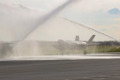 Powitanie samolotów F-35 w bazie w Łasku