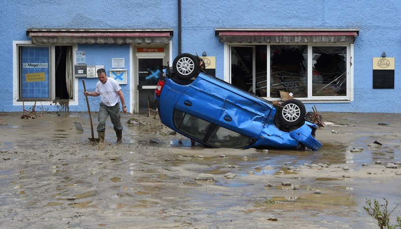 Powódź na południu Niemiec /AFP