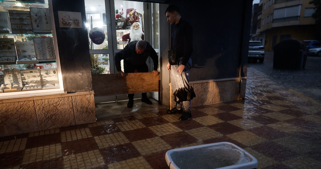 Powódź na wschodzie i południu Hiszpanii 