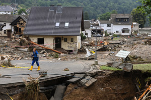 Powódź w Niemczech. W ciągu paru godzin spadło tyle deszczu, ile zwykle w miesiąc