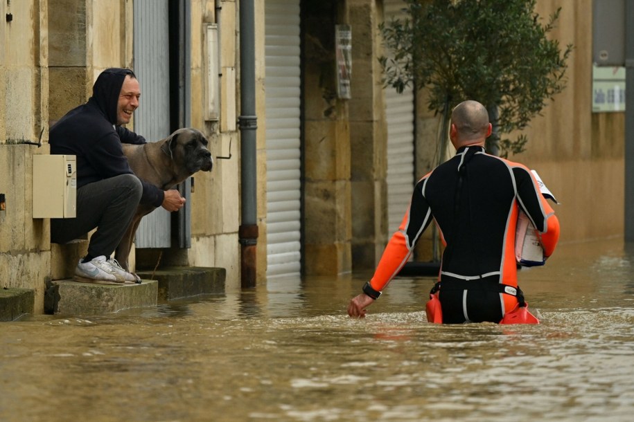 Powódź w południowo-zachodniej Francji /GAIZKA IROZ/AFP/East News /East News