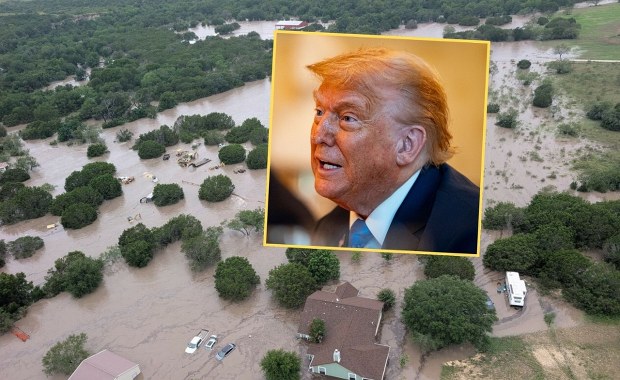 Powódź w Teksasie to był "akt Boga". Rzeczniczka Trumpa odpiera zarzuty