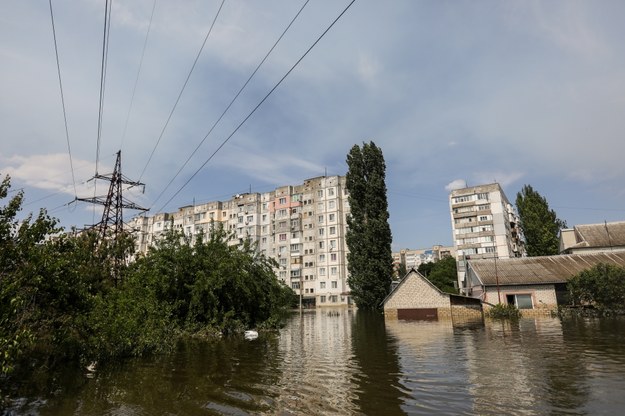 Powódź w Ukrainie /MYKOLA TYMCHENKO /PAP/EPA