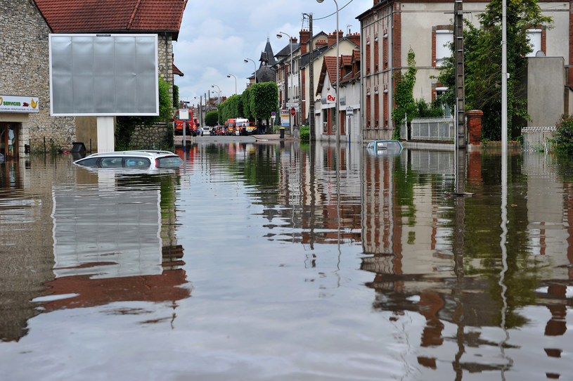 Powódź we Francji /AFP