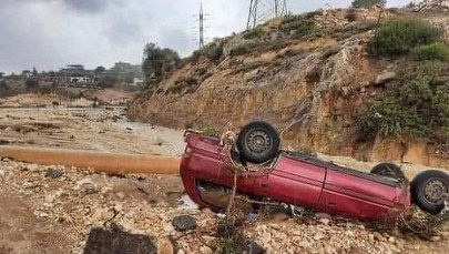 Powodzie w Libii: Olbrzymie lawiny błotne, zalane całe dzielnice 