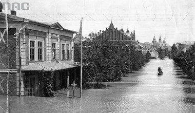 Powodzie w przedwojennym Krakowie
