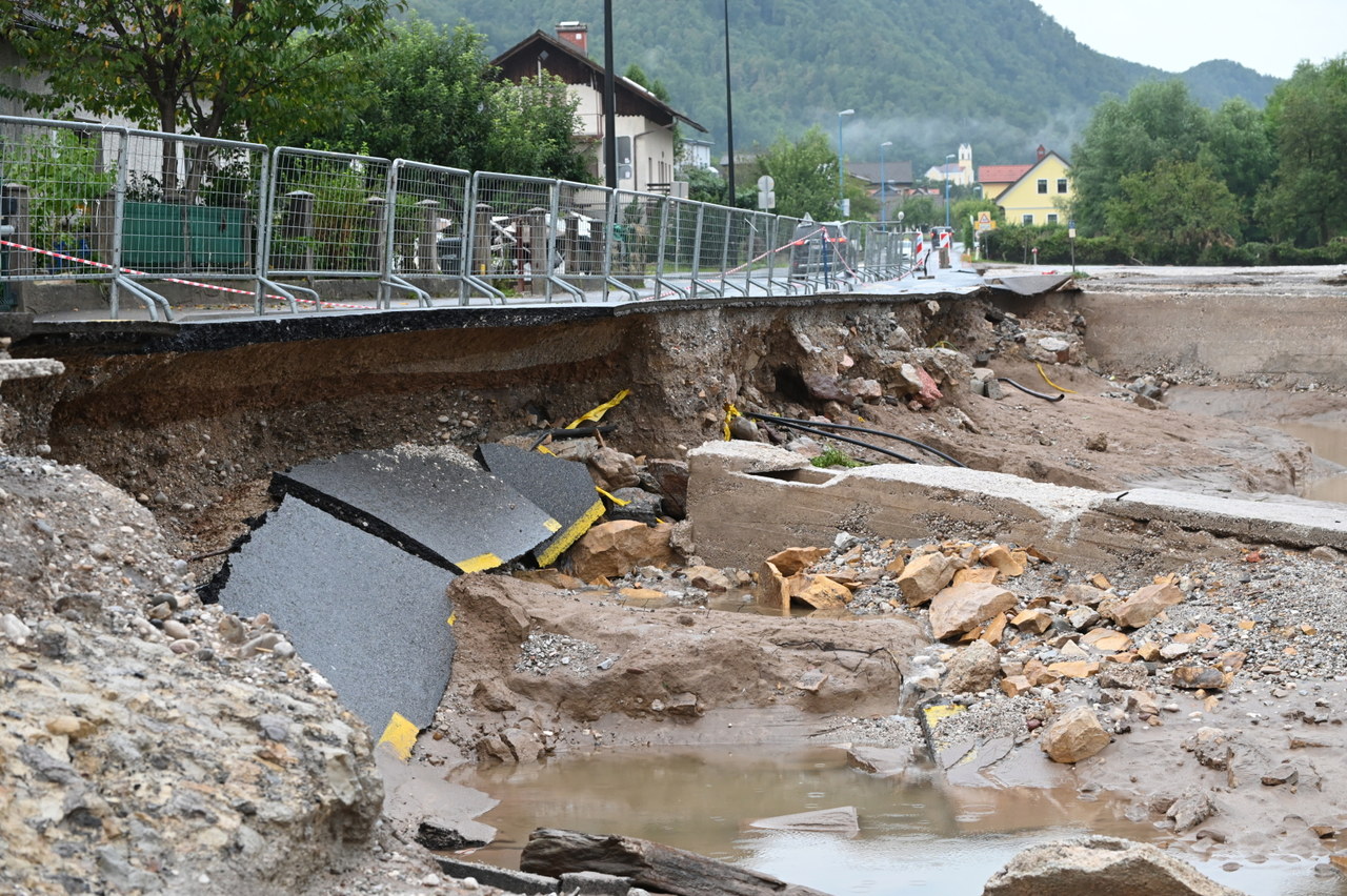 Powodzie w Słowenii. Ostrzeżenie dla podróżujących