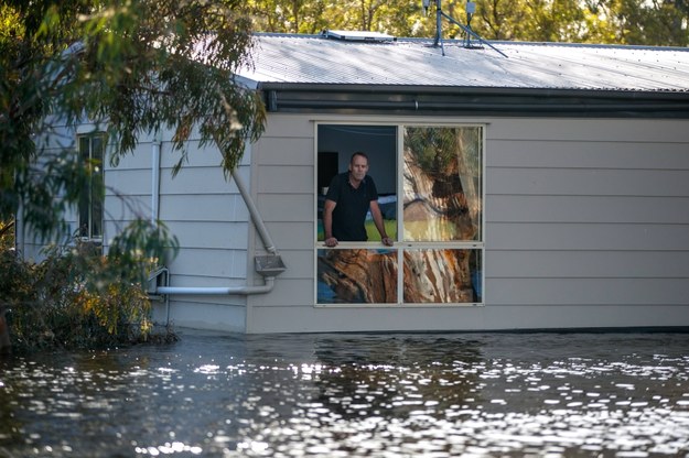 Powodzie w zachodniej Australii /Matt Turner /PAP/EPA