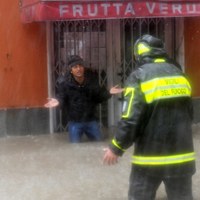 Powodzie we włoskiej Genui