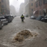 Powodzie we włoskiej Genui