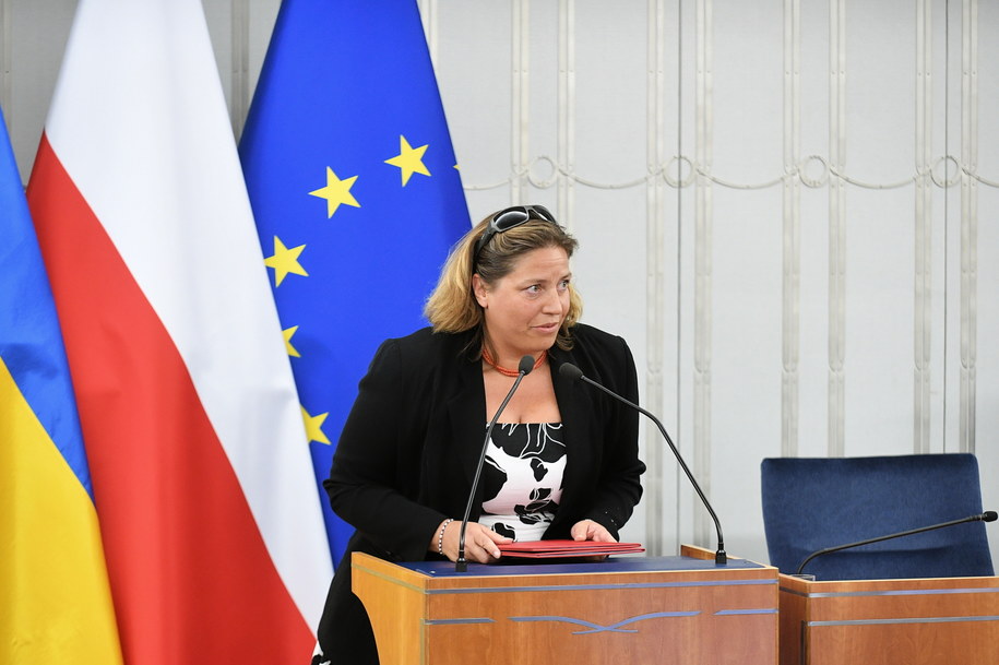 Powołana przez Senat do Rady Polityki Pieniężnej prof. Joanna Bożena Tyrowicz / 	Marcin Obara  /PAP