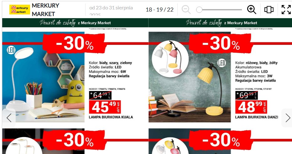 "Powrót do szkoły" z Merkury Market /Merkury Market  /INTERIA.PL
