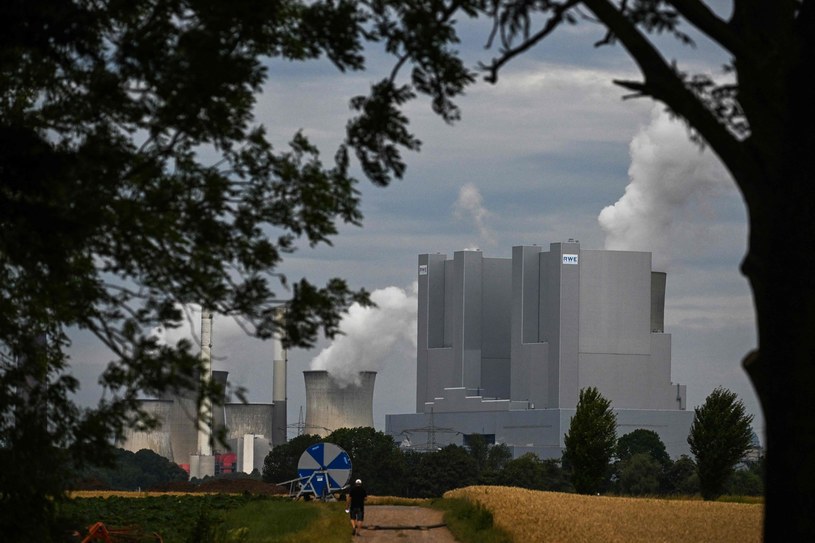 Powrót elektrowni na węgiel kamienny w Niemczech. Nz. zakład RWE w Neurath /AFP
