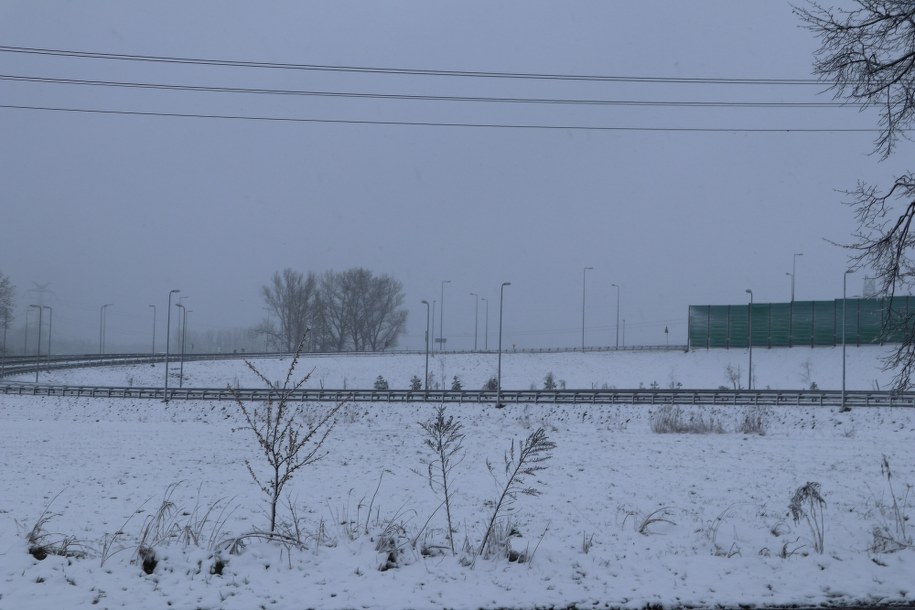 Powrót zimy w Polsce /Jacek Skóra /RMF FM