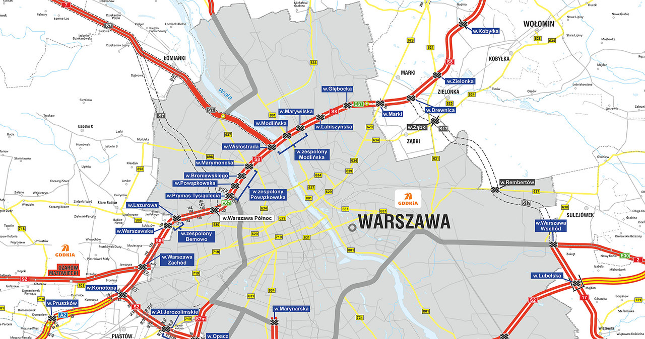 Powstaje kolejny odcinek S7. Utrudnienia dla kierowców przez kilka dni /GDDKiA