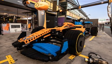 Powstał naturalnej wielkości bolid McLarena z klocków Lego