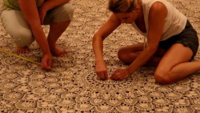 Powstała największa koronka koniakowska na świecie