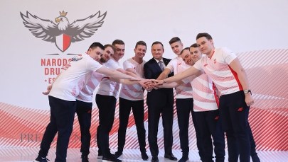Powstała Narodowa Drużyna Esportu. Graczy przedstawił prezydent