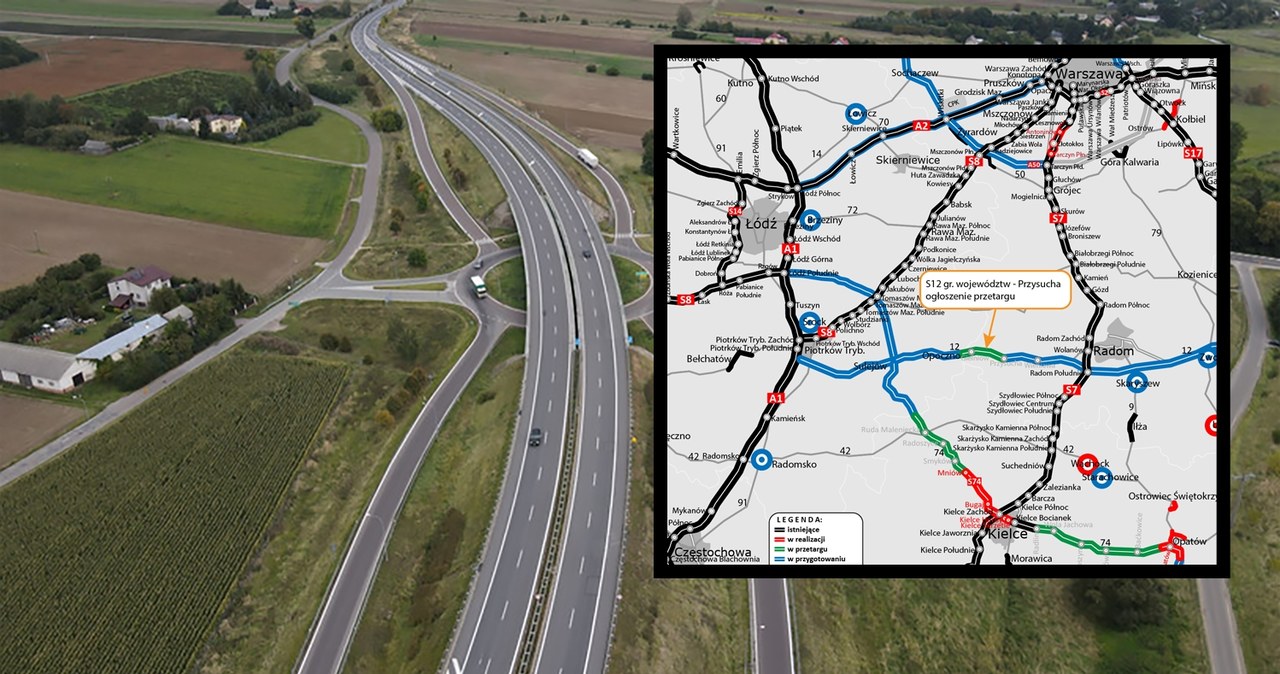 Powstanie kolejny odcinek S12. Ułatwi podróż pomiędzy granicami państwa /GDDKiA