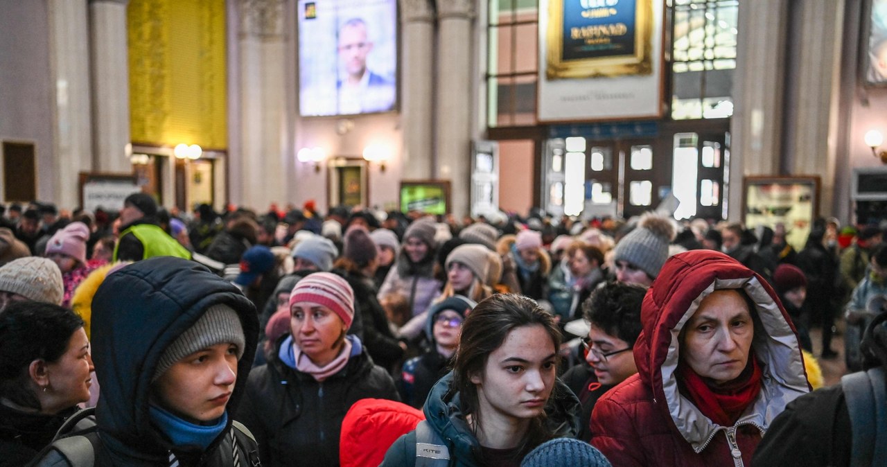 Powstanie rejestr dla uchodźców z Ukrainy /AFP