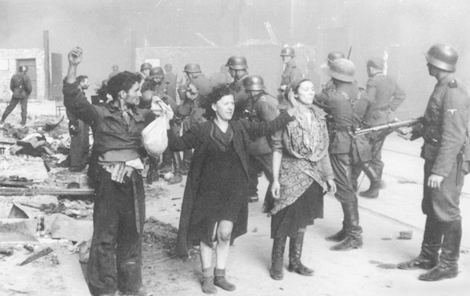 Powstanie w getcie warszawskim, 1943 /DPA /PAP