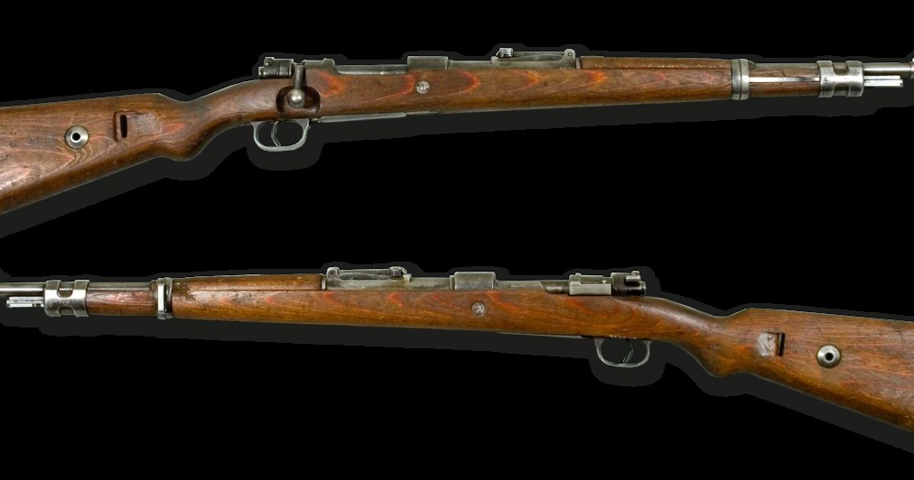 Powszechną bronią w Wojsku Polskim był niemiecki Mauser 98 kalibru 7,92 mm /Armémuseum (The Swedish Army Museum) through the Digital Museum (http://www.digitaltmuseum.se)/ Creative Commons Attribution-Share Alike 4.0 International license /Wikipedia