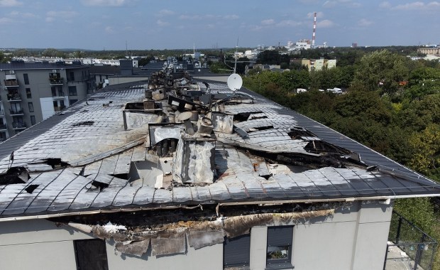 Pożar bloku w Poznaniu. Mieszkania kompletnie zniszczone