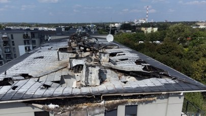 Pożar bloku w Poznaniu. Mieszkania kompletnie zniszczone
