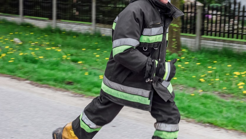 Pożar butli gazowej. 15 osób ewakuowanych, są poszkodowani