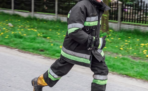 Pożar butli gazowej. 15 osób ewakuowanych, są poszkodowani