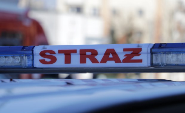 Pożar domu jednorodzinnego w Małopolsce. Dwie osoby ranne