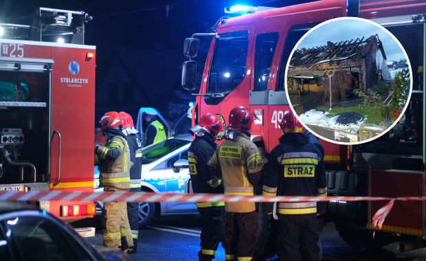 Pożar domu letniskowego w Mielenku. Zginęła jedna osoba