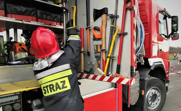 Pożar domu w Katowicach. Zginęła jedna osoba
