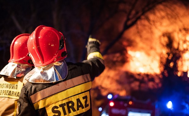 ​Pożar domu w Pogorzanach w Małopolsce. Pięć osób zdążyło się ewakuować