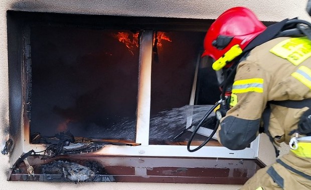 Pożar domu w Stalowej Woli. Nie żyje jedna osoba