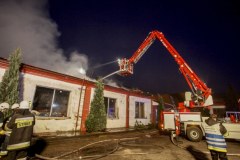 Pożar fabryki mebli w Suchedniowie