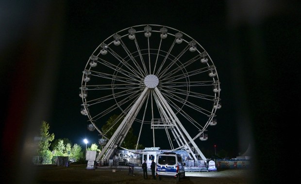 Pożar gondoli diabelskiego młyna. Ponad 20 osób rannych