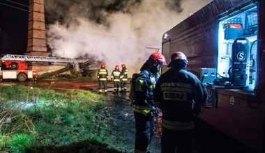 Pożar gorzelni w Radzikowie