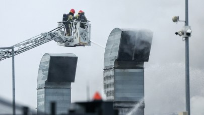 Pożar hali produkcyjnej w Skórzewie opanowany