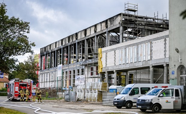 Pożar hali sportowej w Gdyni. Prokuratura wszczęła śledztwo 