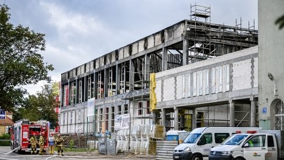 Pożar hali sportowej w Gdyni. Prokuratura wszczęła śledztwo 