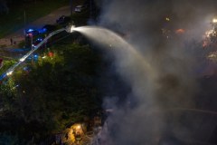 Pożar hali w Czeladzi