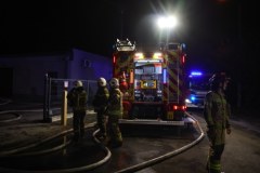 Pożar hali w Czeladzi