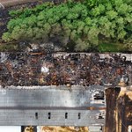 ​Pożar hali z chemikaliami w Zielonej Górze: Sanepid bada wodę
